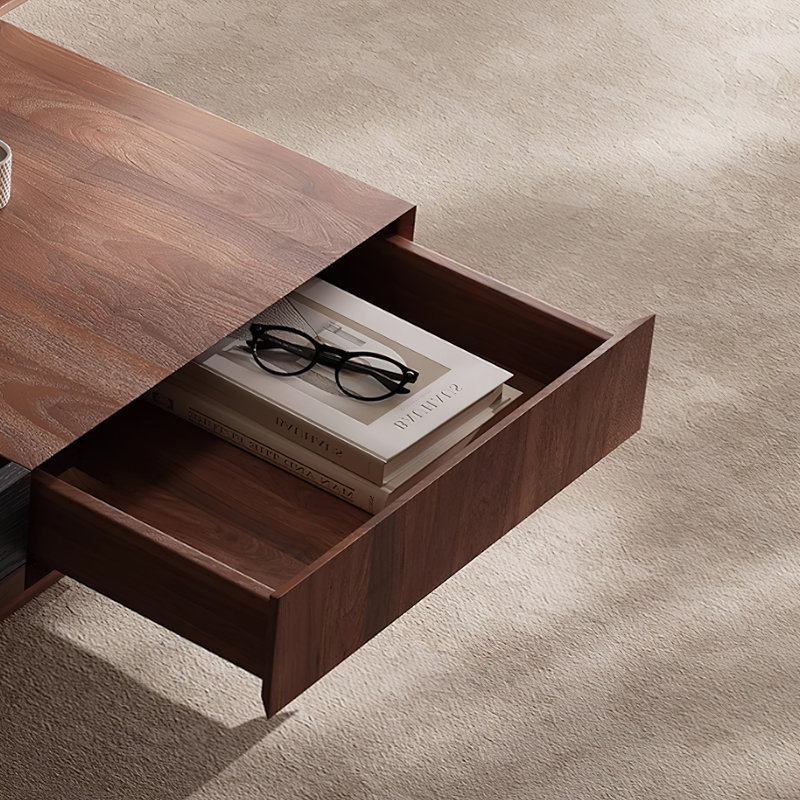 Hokku Designs Daidrian Modern Minimalist Living Room Storage Square